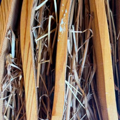 Mario Ceroli Late20th Century Trapezoidal Multimaterial Coffee Table by Mario Ceroli