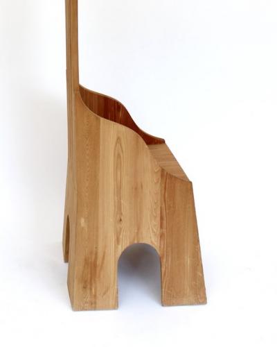 Mario Ceroli Mario Ceroli Fratina Pair Of Chairs Poltronova circa 1972