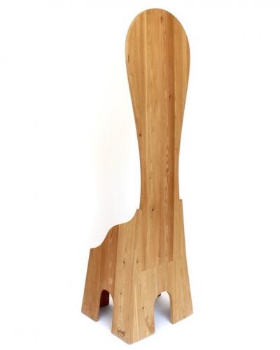 Mario Ceroli Mario Ceroli Fratina Pair Of Chairs Poltronova circa 1972