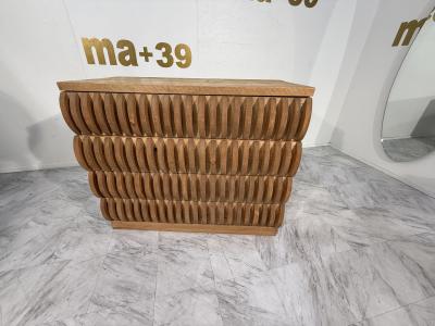 Mario Ceroli Pine Drawer by Mario Ceroli Italy circa 1970s