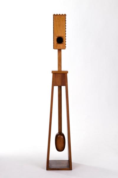 Mario Dal Fabbro Mario Dal Fabbro Nodding Head kinetic sculpture Signed