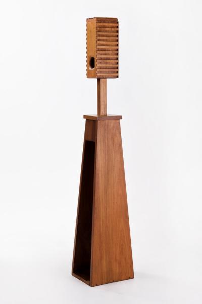 Mario Dal Fabbro Mario Dal Fabbro Nodding Head kinetic sculpture Signed