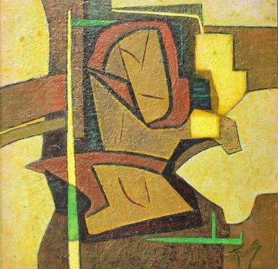 Mario De Ferrante Mario De Ferrante Italian American 1898 1992 Abstraction with Visage