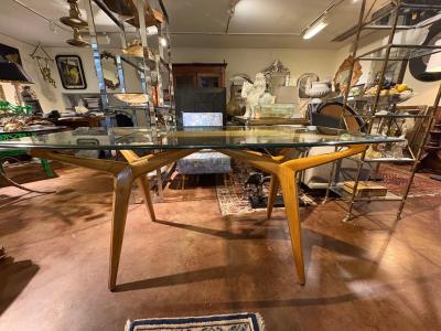 Mario Gottardi Italian Modern Dining Table Designed By Mario Gottardi For Roncoroni Cantu