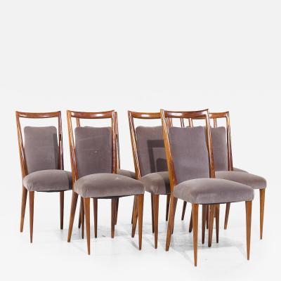 Mario Gottardi Mario Gottardi Melchiorre Bega for Erno Fabry Italian Dining Chairs Set of 8