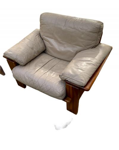 Mario Marenco Pair of Large Armchairs