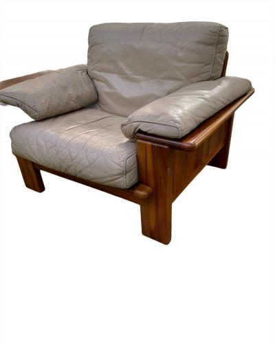 Mario Marenco Pair of Large Armchairs