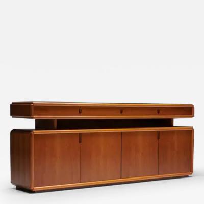 Mario Marenco Postmodern Italian Sideboard in Canaletto Walnut Italy 1970s