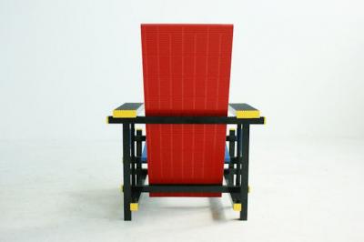 Mario Minle Mario Minle For Droog Design Red And Blue Lego Chair