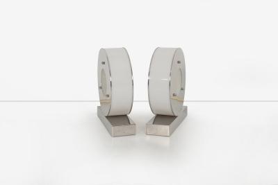 Mario Picone Pair of Mario Picone Table Lamp by Obor Italy c 1960