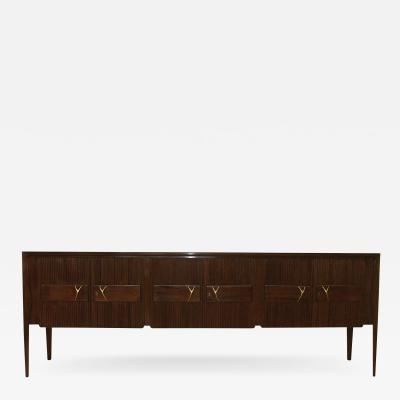 Mario Quarti Exceptional large palisander cabinet attributed to Mario Quarti 