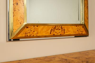 Mario Sabot Mario Sabot for Willy Rizzo Console Table and Mirror Italy
