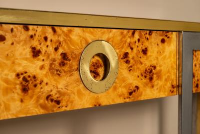 Mario Sabot Mario Sabot for Willy Rizzo Console Table and Mirror Italy