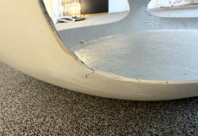 Mario Sabot Pair of Fiberglass POD Armchairs by Mario Sabot Italy 1970s