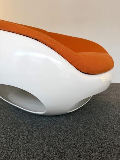 Mario Sabot Pair of Fiberglass POD Armchairs by Mario Sabot Italy 1970s