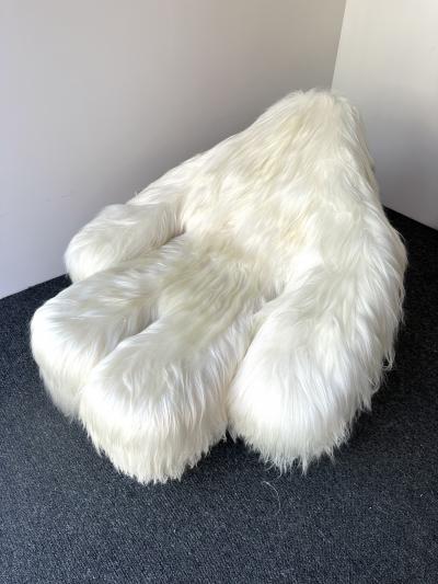 Mario Scheichenbauer Rocking Chair Yeti by Mario Scheichenbauer for Elam Italy 1960s