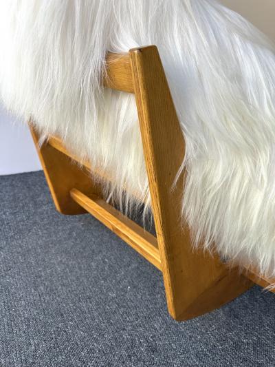 Mario Scheichenbauer Rocking Chair Yeti by Mario Scheichenbauer for Elam Italy 1960s