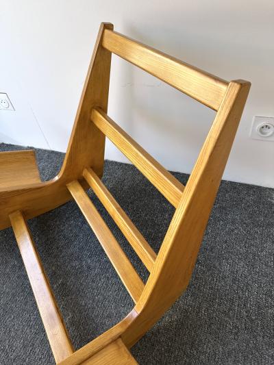 Mario Scheichenbauer Rocking Chair Yeti by Mario Scheichenbauer for Elam Italy 1960s