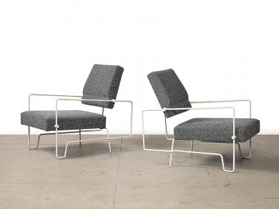 Mario Tedeschi Rare Lounge Chairs by Mario Tedeschi