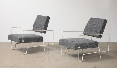 Mario Tedeschi Rare Lounge Chairs by Mario Tedeschi