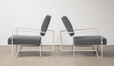 Mario Tedeschi Rare Lounge Chairs by Mario Tedeschi