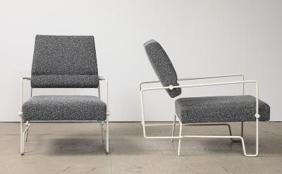 Mario Tedeschi Rare Lounge Chairs by Mario Tedeschi