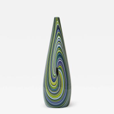 Mario Ticco Hand Blown Vase by Mario Ticco for VeArt