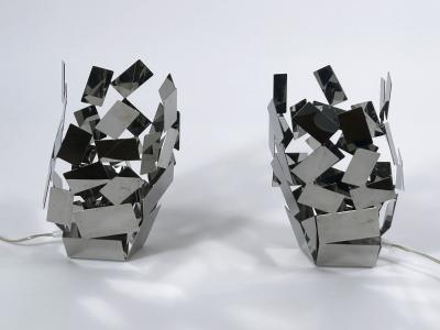 Mario Trimarchi Set of Two La Stanza Dello Scrocco Table Lamps by Mario Trimarchi for Alessi