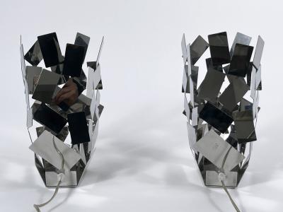 Mario Trimarchi Set of Two La Stanza Dello Scrocco Table Lamps by Mario Trimarchi for Alessi