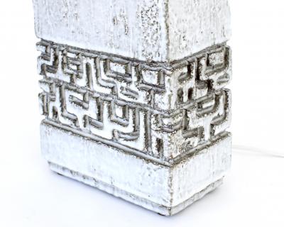 Marius Bessone Marius Bessone French Ceramic Table Lamp Vallauris