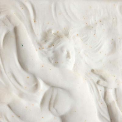 Marjorie M E Pegram Large marble figurative relief panel by Pegram