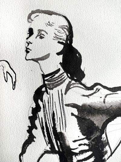 Marjorie Ullberg Mid Century Fashion Illustration Neiman Marcus