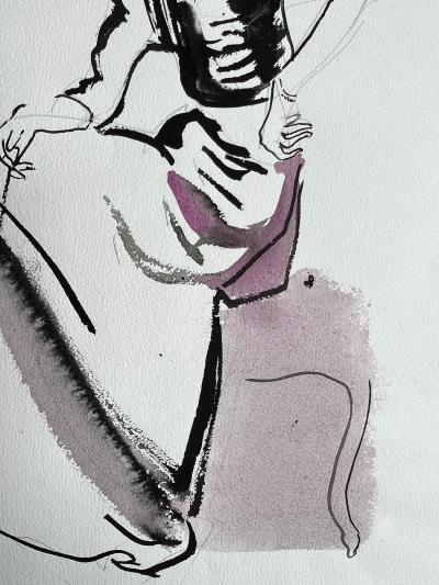 Marjorie Ullberg Mid Century Fashion Illustration Neiman Marcus