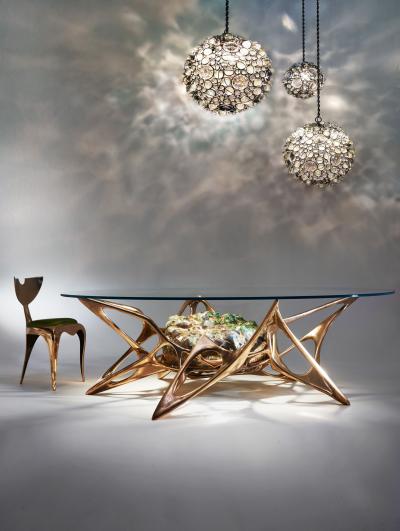 Mark Brazier Jones Pompadour Chandeliers