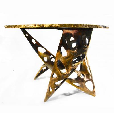 Mark Brazier Jones Quantum Entanglement Agate Coffee Table Pair