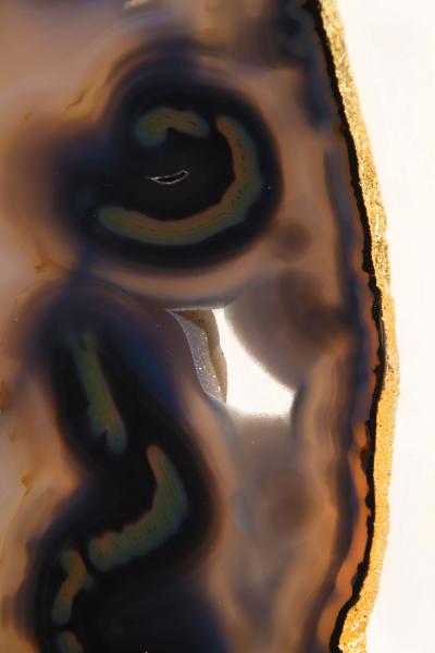 Mark Brazier Jones Quantum Entanglement Agate Coffee Table Pair