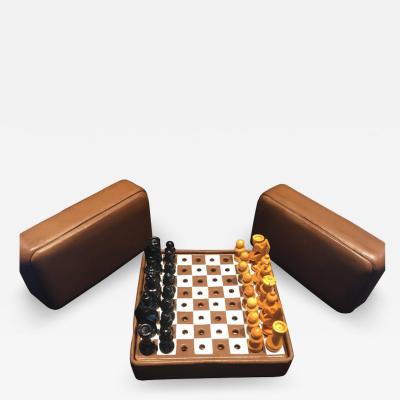 Mark Cross Mark Cross Miniature Travel Chess Set