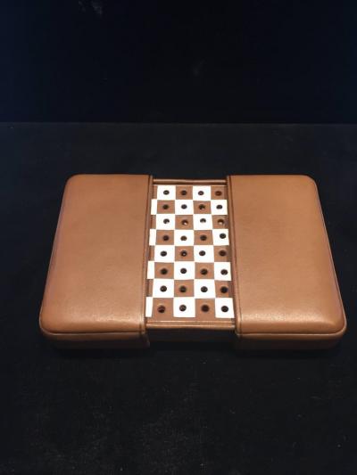 Mark Cross Miniature Travel Chess Set