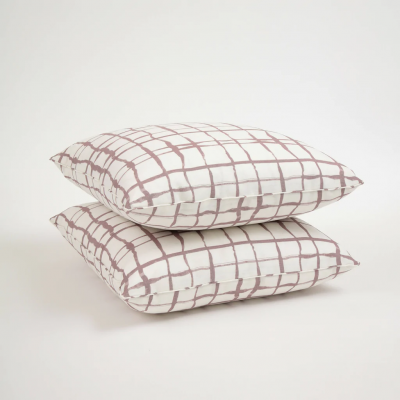 Mark Cunningham FENCE CREPE PILLOW