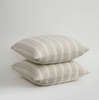 Mark Cunningham LADDER STRIPE GRAIN PILLOW