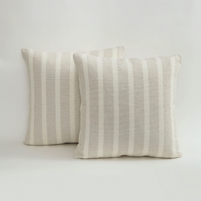 Mark Cunningham LADDER STRIPE GRAIN PILLOW