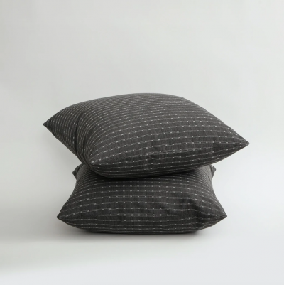 Mark Cunningham TRACK PEWTER PILLOW