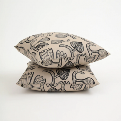 Mark Cunningham TULIP NATURAL IRON PILLOW