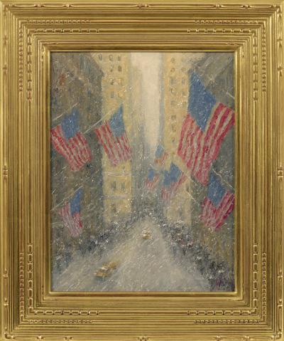 Mark Daly New York Winter Flags