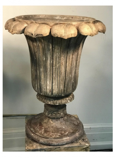 Mark H Blanchard Victorian Terra Cotta Garden Urns by Mark H Blanchard
