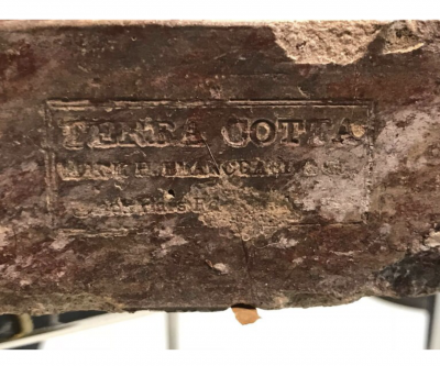 Mark H Blanchard Victorian Terra Cotta Garden Urns by Mark H Blanchard