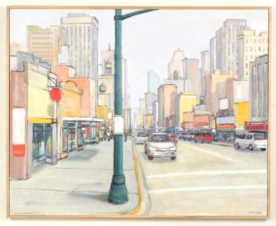 Mark Horton Mark Horton b 1953 Downtown 41 x 51 
