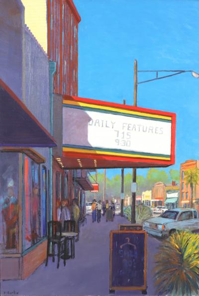 Mark Horton Mark Horton b 1953 Neighborhood Movie Theatre 50 x 34 