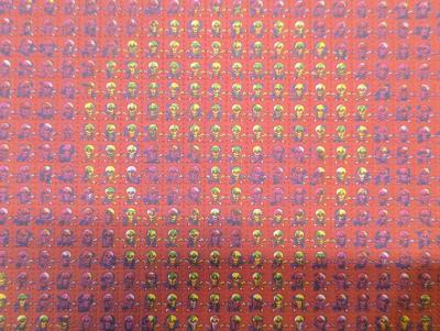 Mark McCloud 1995 Mark McCloud Blotter Art Jolly Roger 