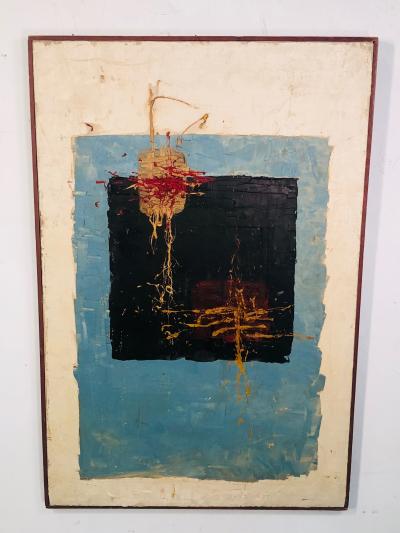 Mark Rothko Exceptional Abstract Painting in the Manner of Mark Rothko
